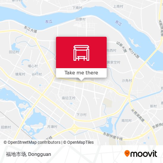 福地市场 map