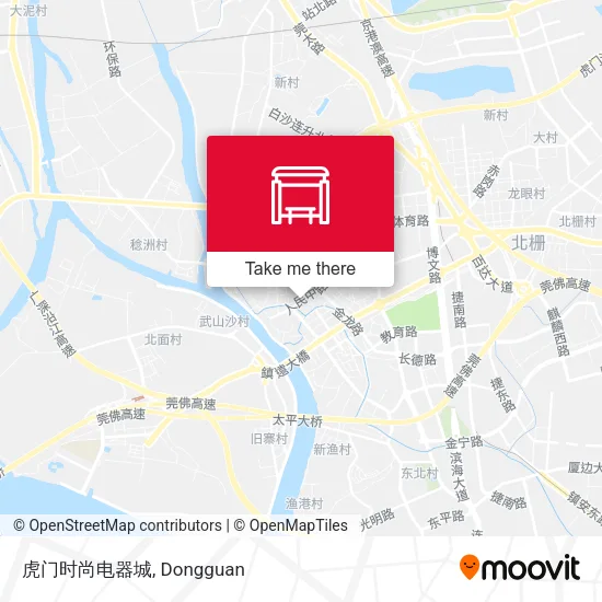 虎门时尚电器城 map