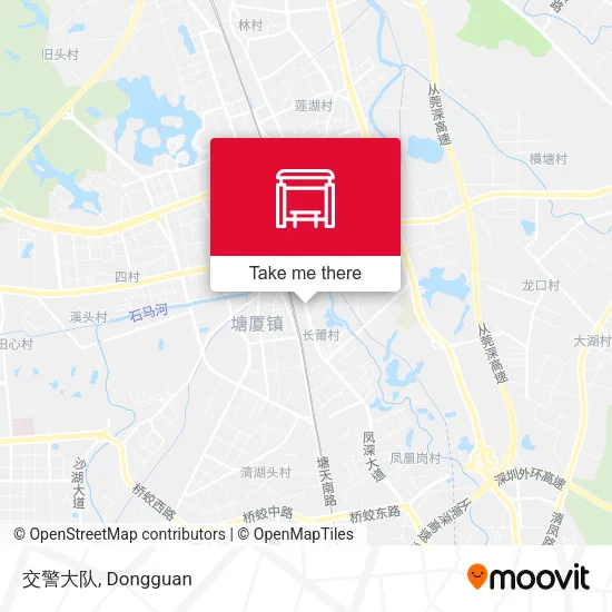 交警大队 map