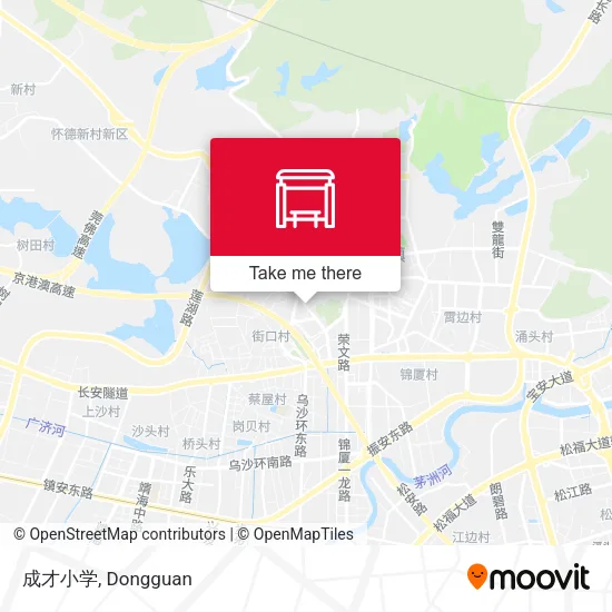 成才小学 map