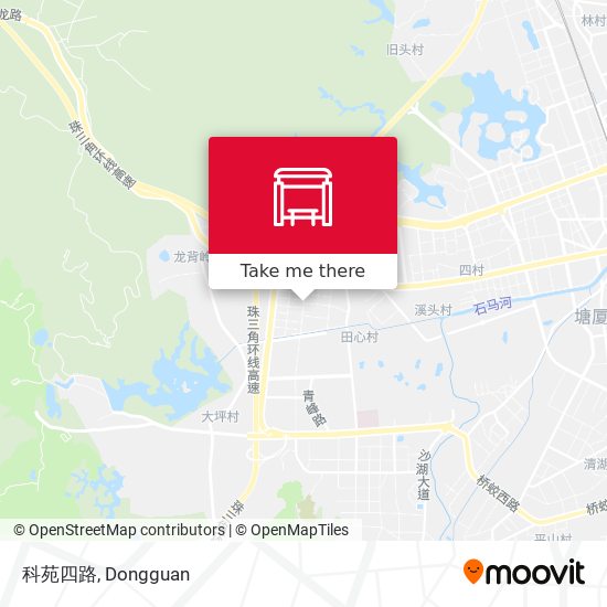 科苑四路 map