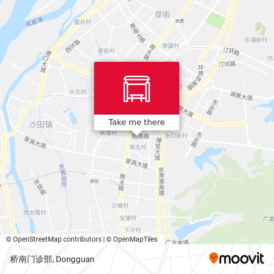 桥南门诊部 map