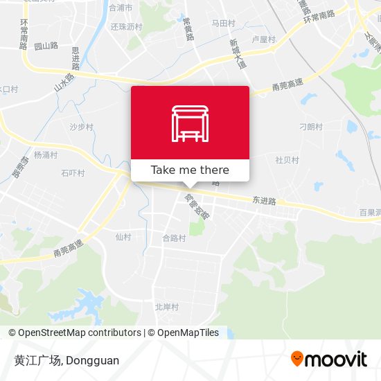 黄江广场 map