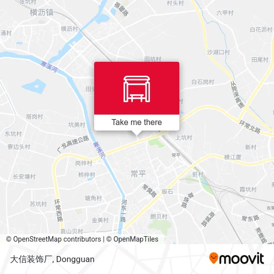 大信装饰厂 map