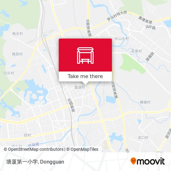 塘厦第一小学 map