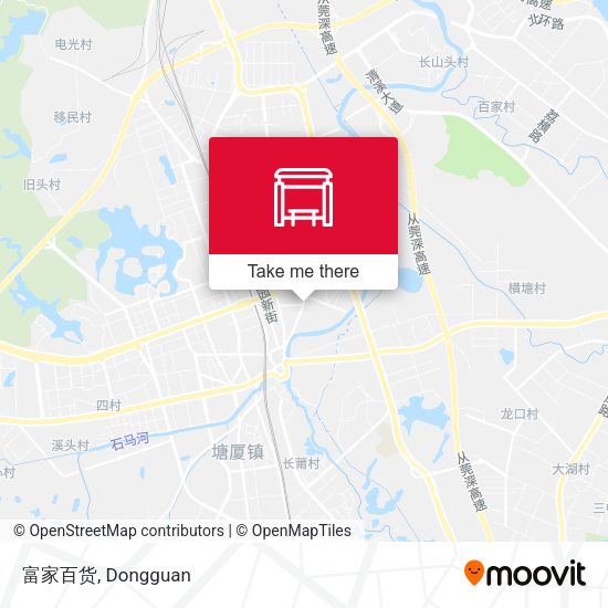 富家百货 map