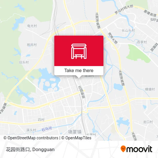 花园街路口 map
