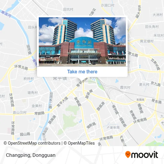 Changping map