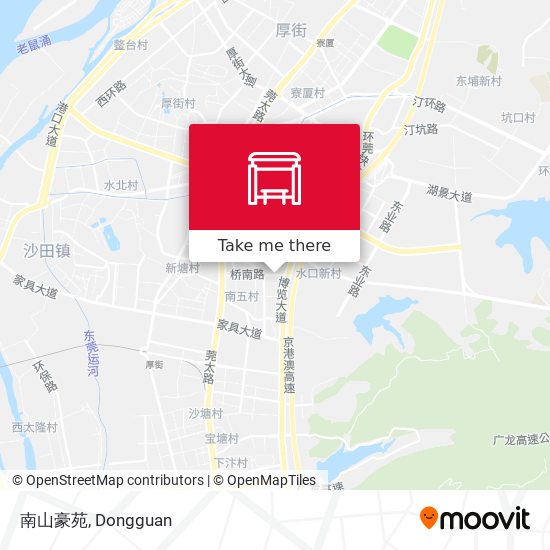 南山豪苑 map