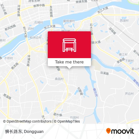 狮长路东 map
