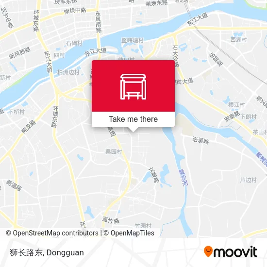 狮长路东 map