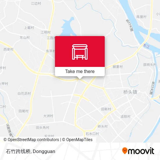 石竹跨线桥 map
