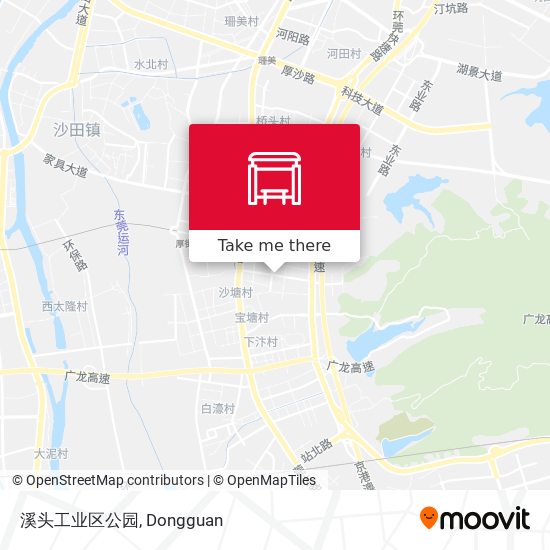 溪头工业区公园 map