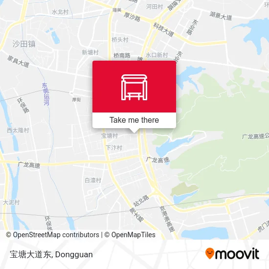 宝塘大道东 map