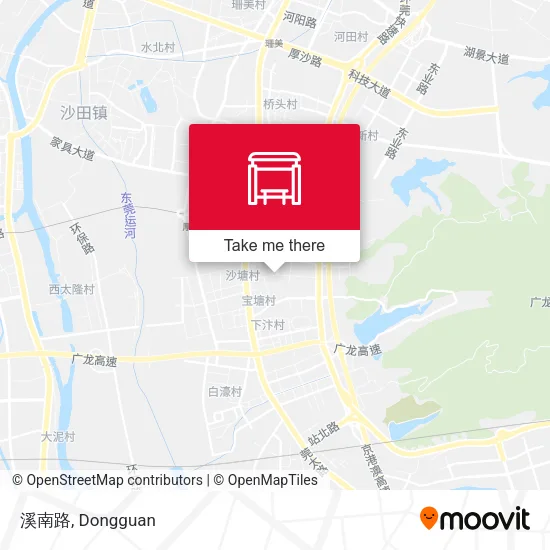 溪南路 map