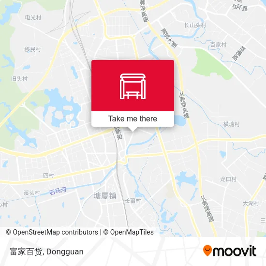 富家百货 map