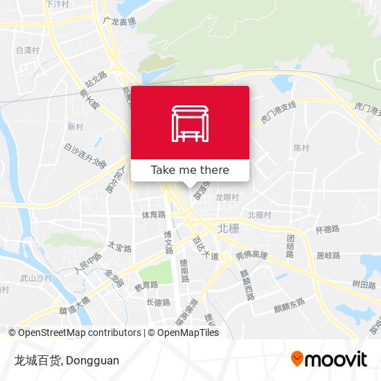 龙城百货 map