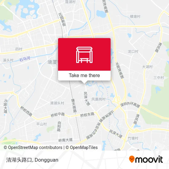 清湖头路口 map