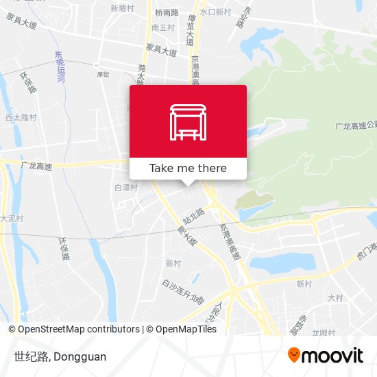 世纪路 map