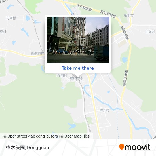 樟木头围 map