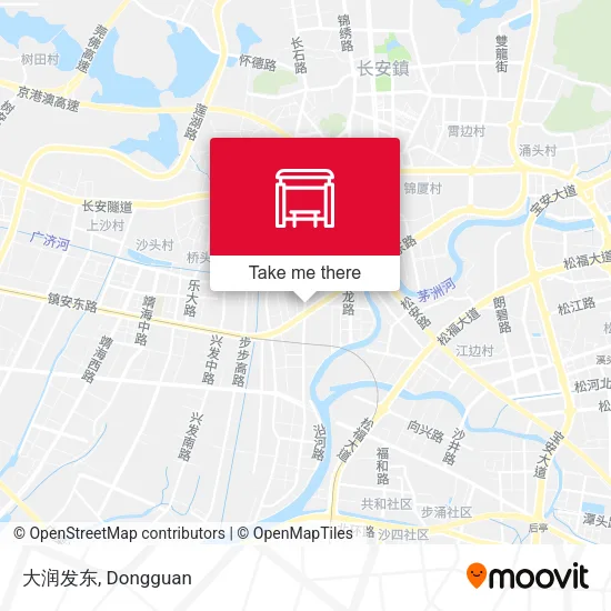 大润发东 map