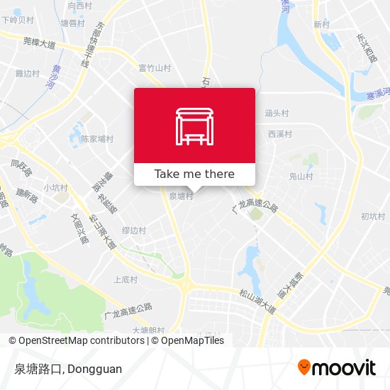 泉塘路口 map