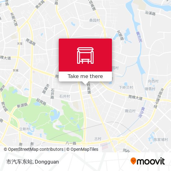 市汽车东站 map