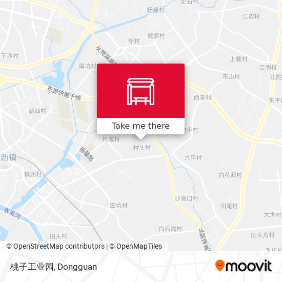 桃子工业园 map