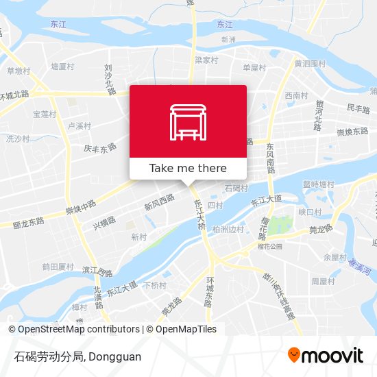 石碣劳动分局 map