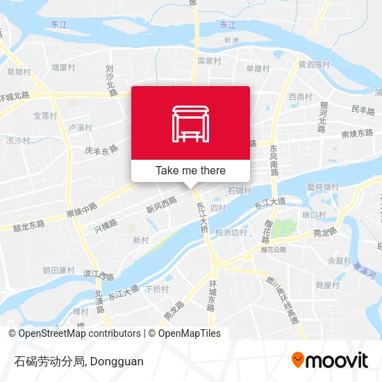 石碣劳动分局 map