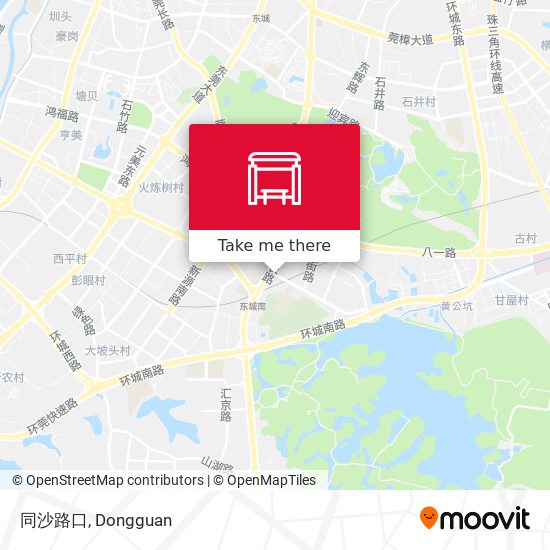 同沙路口 map