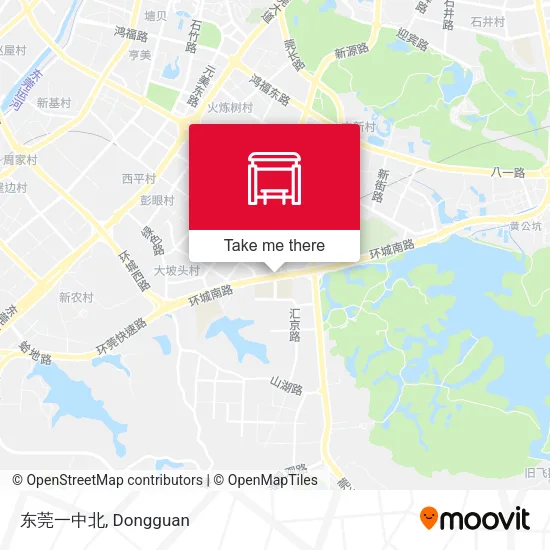 东莞一中北 map