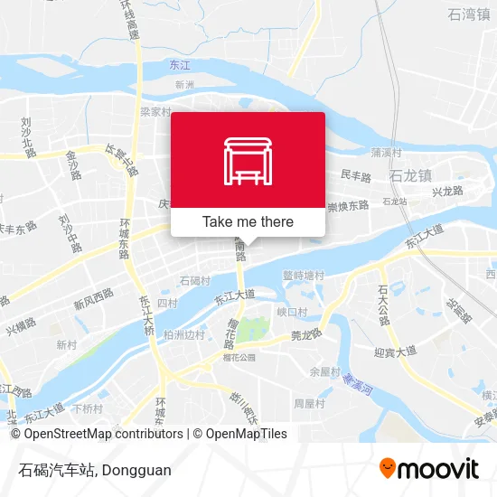 石碣汽车站 map
