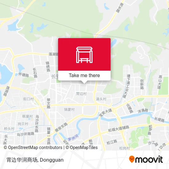 霄边华润商场 map