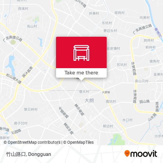 竹山路口 map