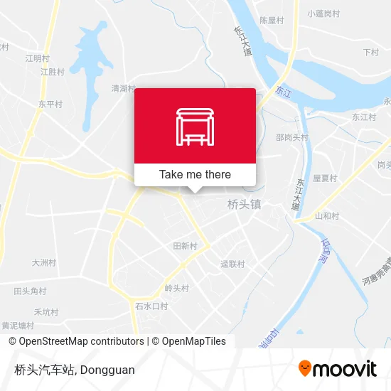 桥头汽车站 map