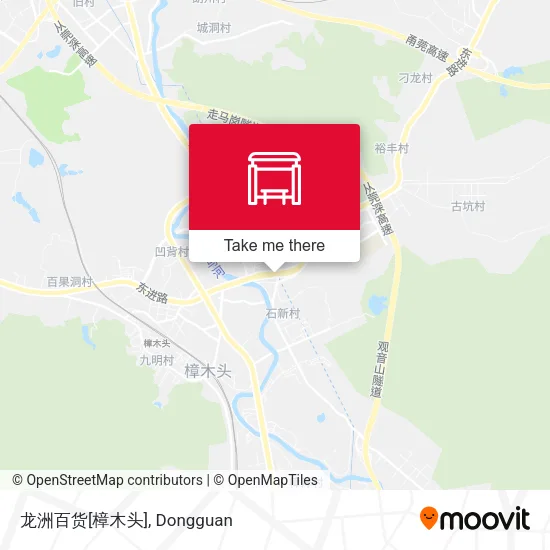 龙洲百货[樟木头] map