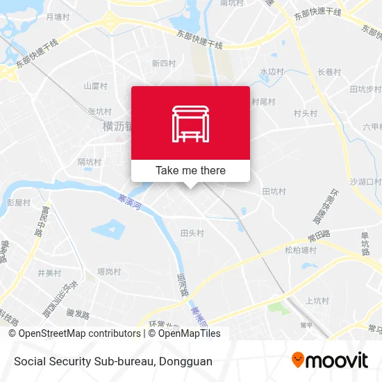 Social Security Sub-bureau map