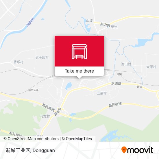 新城工业区 map
