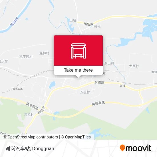 谢岗汽车站 map