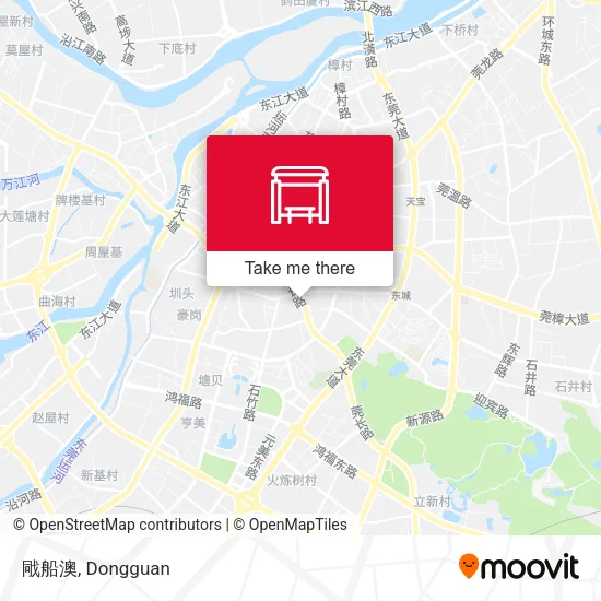 戙船澳 map