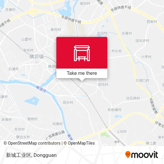 新城工业区 map
