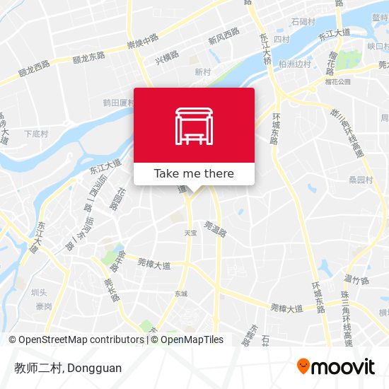教师二村 map