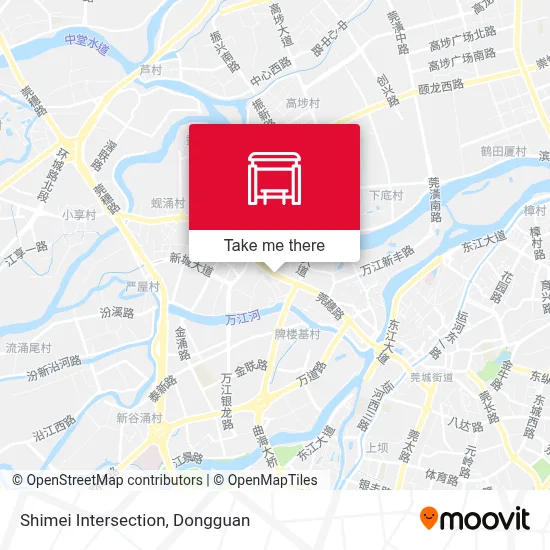 Shimei Intersection map