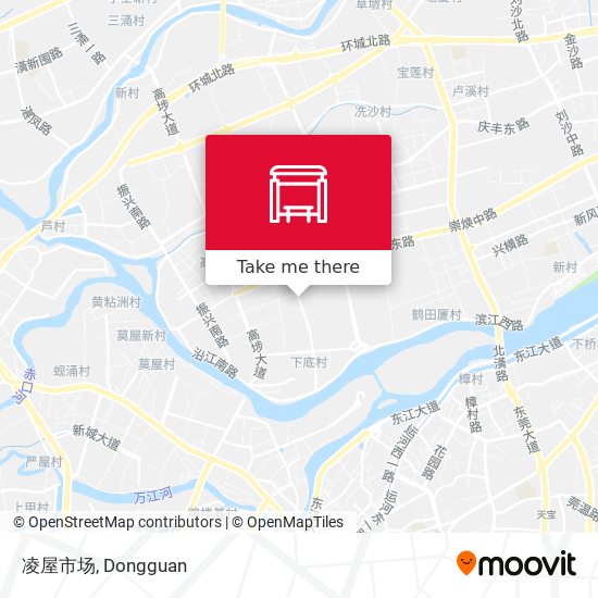 凌屋市场 map