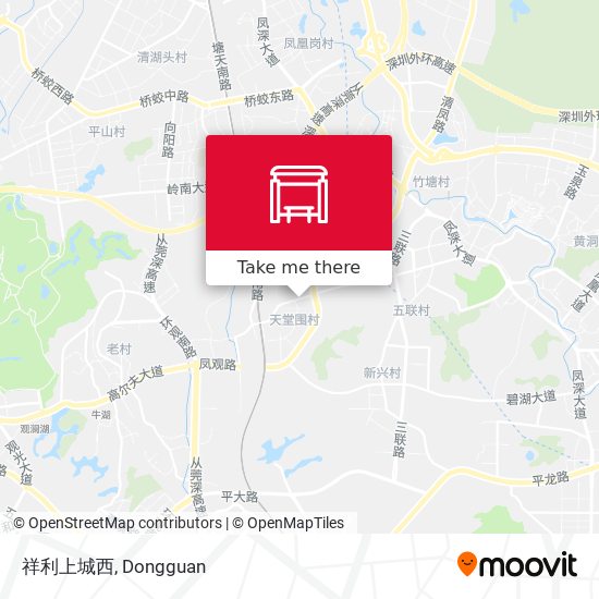 祥利上城西 map