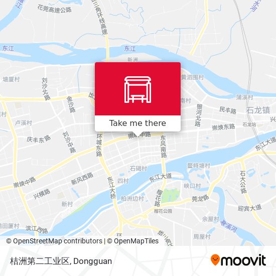 桔洲第二工业区 map