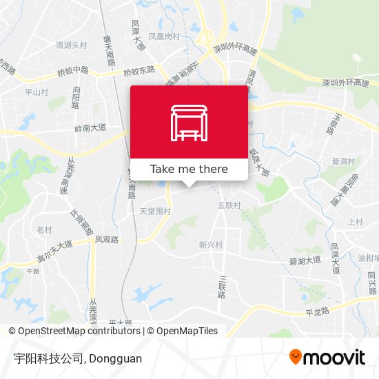 宇阳科技公司 map
