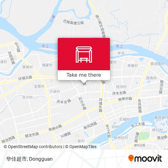 华佳超市 map