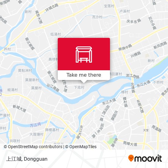 上江城 map